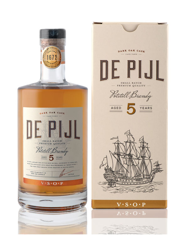 De Pijl Potstill Brandy, premium brandy, best potstill brandy